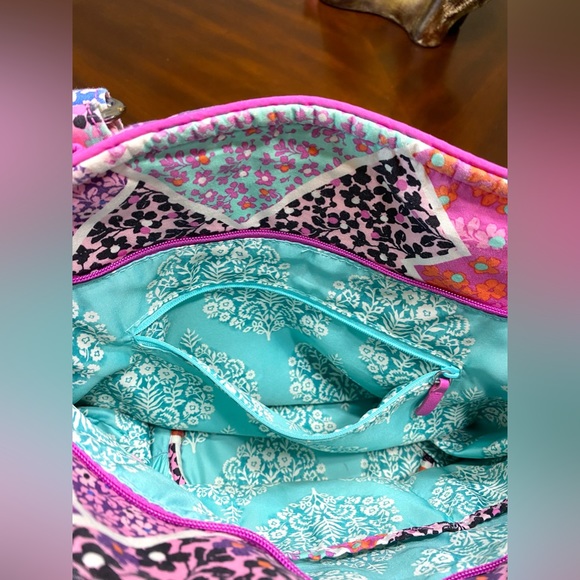 VERA BRADLEY GLENNA MODERN MEDLEY PRINT SHOULDER BAG Tote - Picture 12 of 16